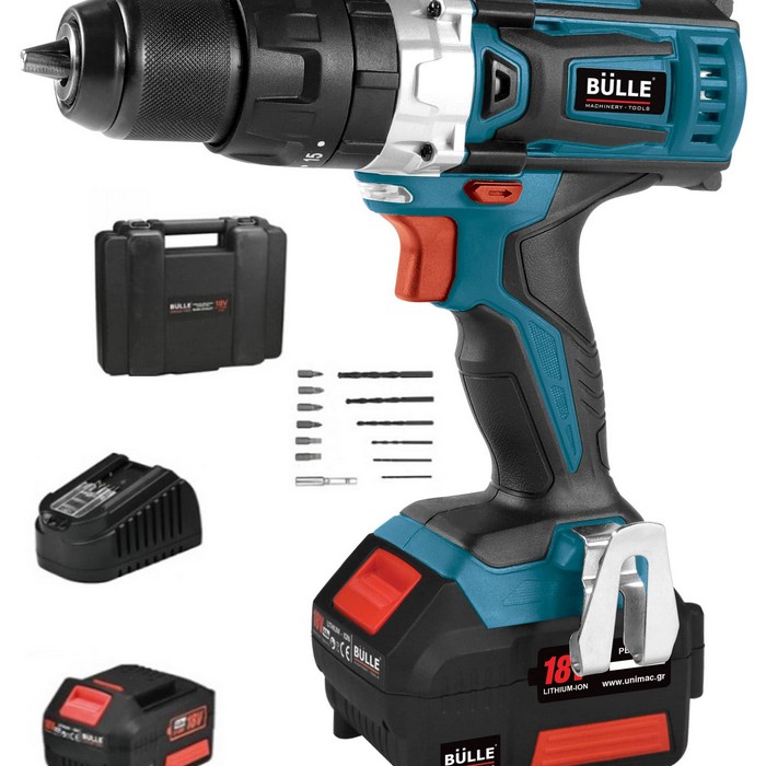 ΔΡΑΠΑΝΟΚΑΤΣ/ΔΟ ΚΡΟΥΣΤΙΚΟ ΛΙΘΙΟΥ 18V 2X4.0Ah - 633315 - BULLE